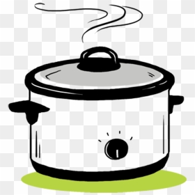 Pot Frames Illustrations Hd - Crock Pot Cartoon, HD Png Download - crock pot png