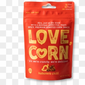 Love Corn Roasted Corn Snack Bbq (1242x1242), Png Download - Box, Transparent Png - habanero png