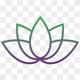 Lotus Flower Logo Png Clipart , Png Download - Lotusblüte Logo, Transparent Png - flower logo png