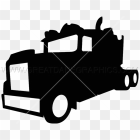 Big Bad Truck Production Ready Artwork For T Shirt - Illustration, HD Png Download - big rig png