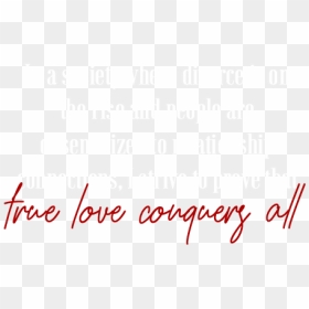 Calligraphy, HD Png Download - love quotes png