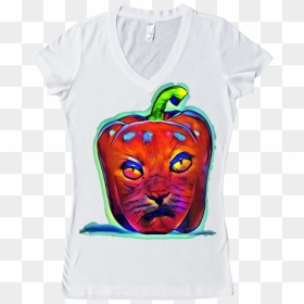 Pepper Toad Shirt, By Erin France - Wild Cat, HD Png Download - habanero png