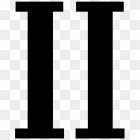 Thumb Image - Roman Number 2 Png, Transparent Png - roman numeral 2 png