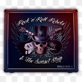 Rock ’n’ Roll Rebels & The Sunset Strip, HD Png Download - grunge film strip png