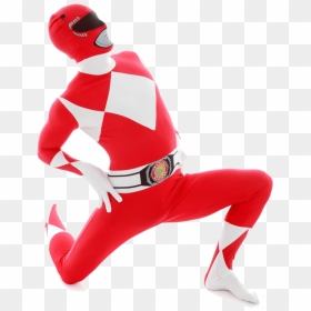 Red Power Ranger Morph Suit, HD Png Download - red power ranger png