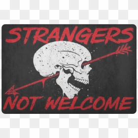 Strangers Not Welcome Mat, HD Png Download - welcome mat png