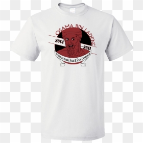Standard White Osama Bin Laden - Trouble Funk T Shirt, HD Png Download - osama png