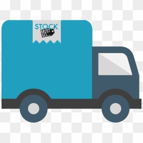 Delivery Truck Icon With Smg Logo Blue , Png Download, Transparent Png - delivery truck icon png