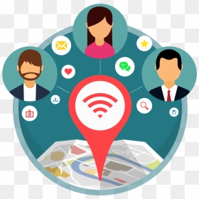Transparent Wifi Icon Png - Illustration, Png Download - wifi icon png transparent