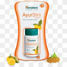 Ayurslim Capsules 60 Capsules - Ayurslim Himalaya, HD Png Download - lose weight png