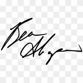 Signature Line Png - Calligraphy, Transparent Png - chris hemsworth png