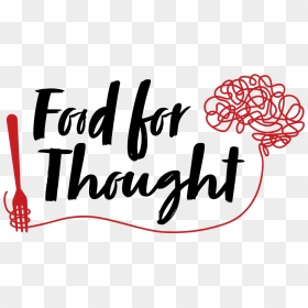 Food For Thought Png - Calligraphy, Transparent Png - thought png
