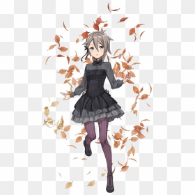 Anime Girl With Ponytail, HD Png Download - anime girl.png