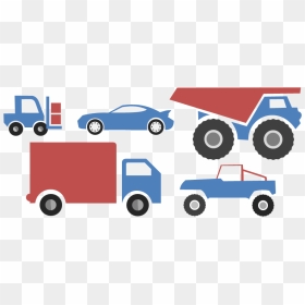 Veh1 - Draw A Car In Powerpoint, HD Png Download - delivery truck icon png