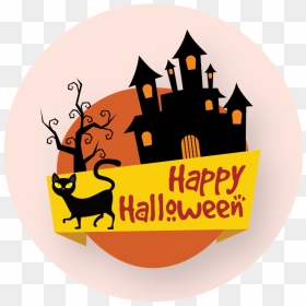 Bienvenido Octubre Imagen De Halloween, HD Png Download - halloween black cat png