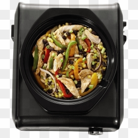 2 Quarts Black Crock Pot Sccpmdpk25 Ch Sccpmdpk25 Hook - Dish, HD Png Download - crock pot png