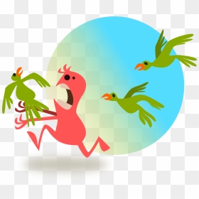 Cartoon Quotes, HD Png Download - bird flock png