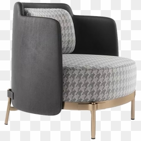 Club Chair, HD Png Download - modern chair png