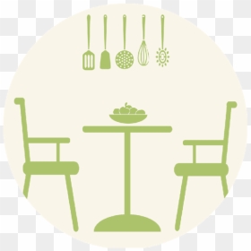 Transparent Kitchen Icon Png - Circle, Png Download - kitchen icon png