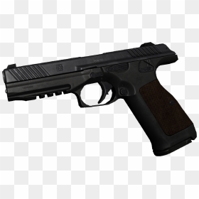White Streak Pistol - Firearm, HD Png Download - pistol silhouette png