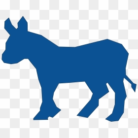 Democratic Party Dnc Logo, HD Png Download - burro png