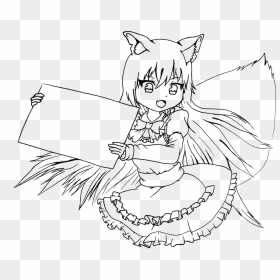 Anime Lineart, HD Png Download - anime lineart png