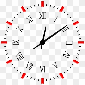 Animated Clock Gif Png, Transparent Png - clock image png