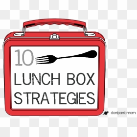 School Lunch Strategies - Lunch Box Clip Art, HD Png Download - lunchbox png