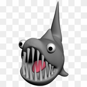 Shark, HD Png Download - scared mouth png