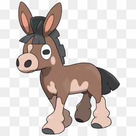 Mudbray Pokemon, HD Png Download - burro png