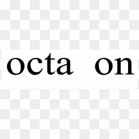 Octagon Logo Black And White - Bacon The Main Reason You, HD Png Download - octogon png