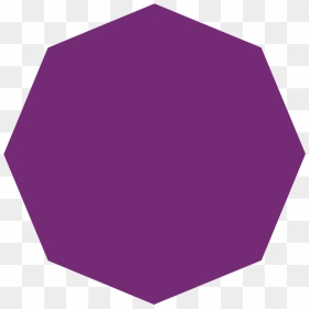 Lilac, HD Png Download - octogon png