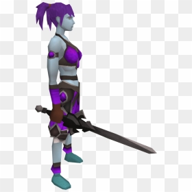 The Runescape Wiki - Lucky Chaotic Rapier, HD Png Download - longsword png