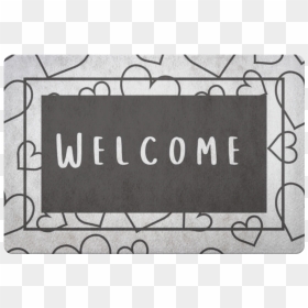 Label, HD Png Download - welcome mat png