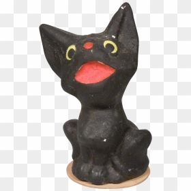 Black Cat, HD Png Download - halloween black cat png
