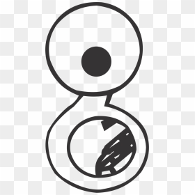 Sousaphone - Outline Of A Sousaphone, HD Png Download - sousaphone png