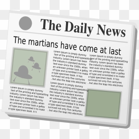Old Newspaper Article About Technology, HD Png Download - dr phil png