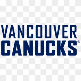 Vancouver Canucks Logo Text, HD Png Download - vancouver canucks logo png