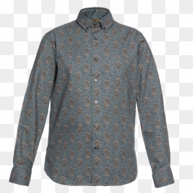 Long-sleeved T-shirt, HD Png Download - paisley pattern png