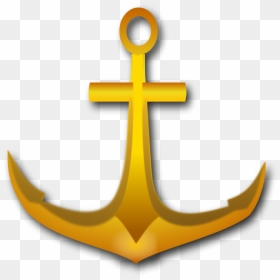 How To Set Use Golden Anchor Clipart , Png Download - Golden Anchor Clipart, Transparent Png - anchor clipart png