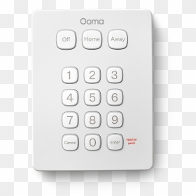 Ooma Telo Device - Numeric Keypad, HD Png Download - keypad png