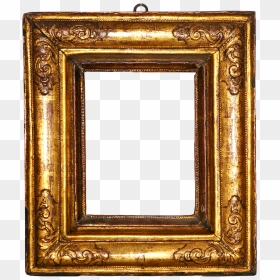 Fancy Wooden Picture Frame, HD Png Download - baroque frame png