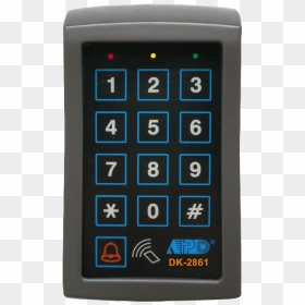 The Popular Version Card Reader Keypad Dk-2861 - Insignia 19inch Led Tv Ns 19e430a10, HD Png Download - keypad png