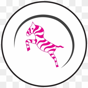 Illustration, HD Png Download - pink zebra logo png