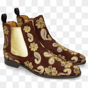 Chelsea Boot, HD Png Download - paisley pattern png