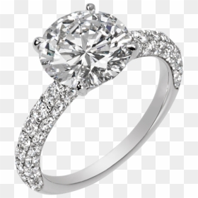 Two Diamonds In One Ring, HD Png Download - wedding band png
