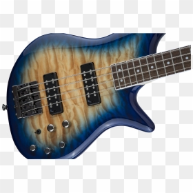 Jackson Js3q Amber Blue Burst Bass, HD Png Download - blue burst png
