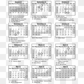 Number, HD Png Download - 2016 calendar png file