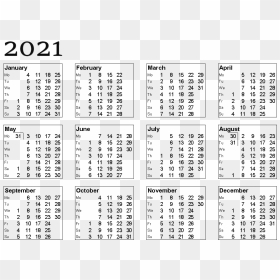 Calendar 2021 Png Photo - 2011 Calendar, Transparent Png - calender.png