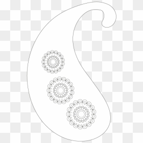 Circle, HD Png Download - paisley pattern png